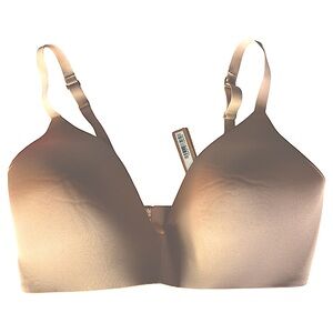 SKIMS Body Lightly Lined Bra 38DD in Clay NWT